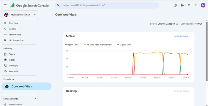 Core Web Vitals
